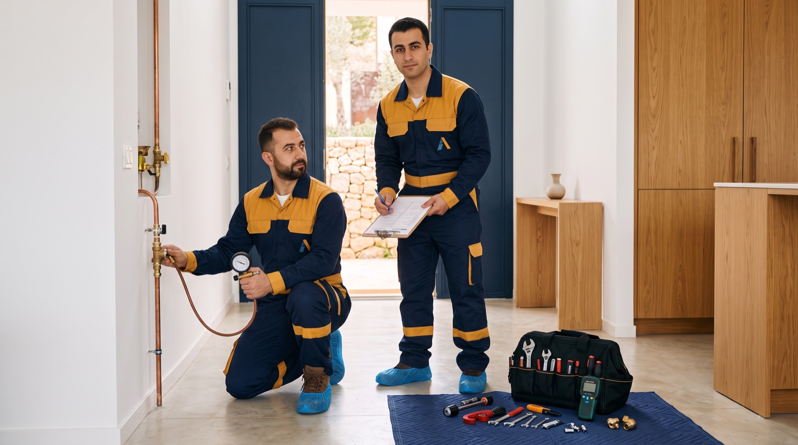 Gaz Açma ve Uygunluk Belgesi, Atılım Mühendislik saha çalışması